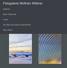 Webseite Wolfram Wildner