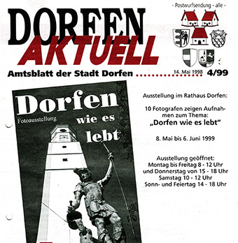 Titelseite "Dorfen Aktuell", Ausgabe 4/99